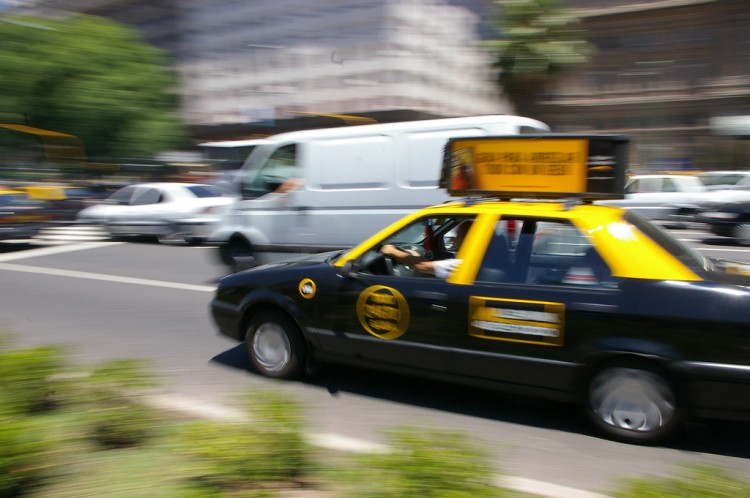 Táxi em Buenos Aires