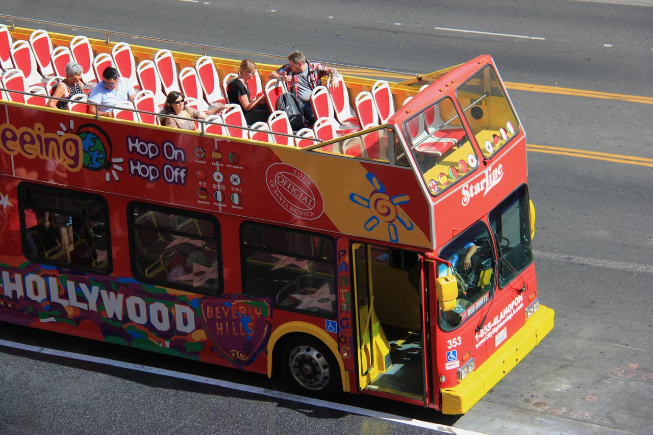 Hop on hop off em Los Angeles
