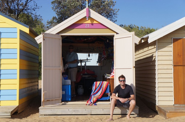 Brighton Beach em Melbourne