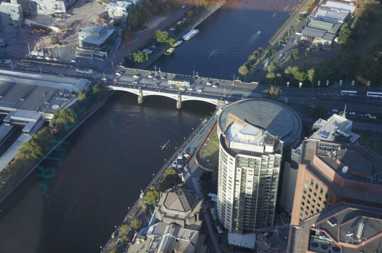 Southgate e South Wharf em Melbourne