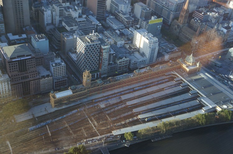 Flinders Station em Melbourne