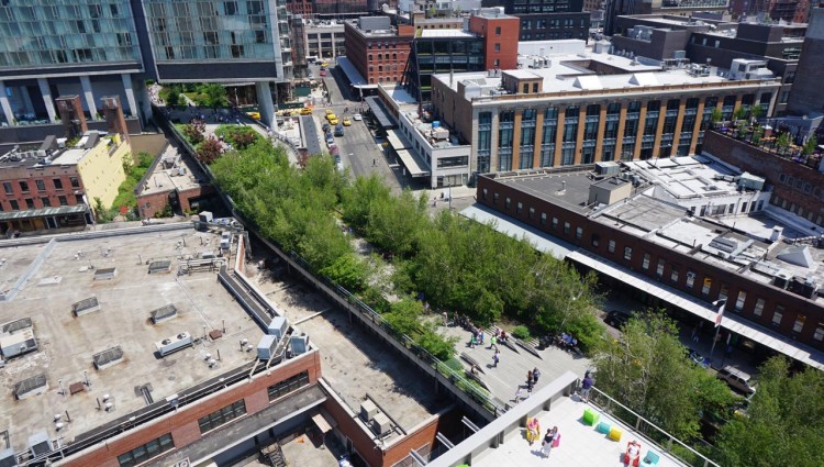 Vista do Whitney Museum