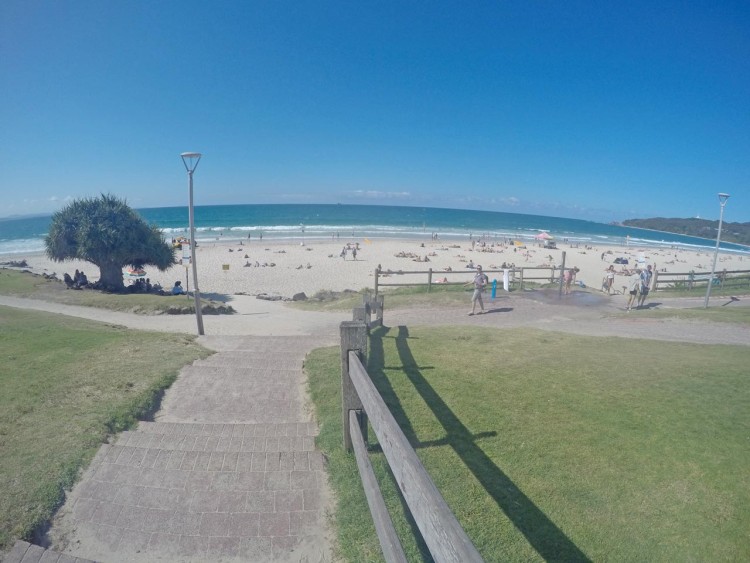 Main Beach em Byron Bay