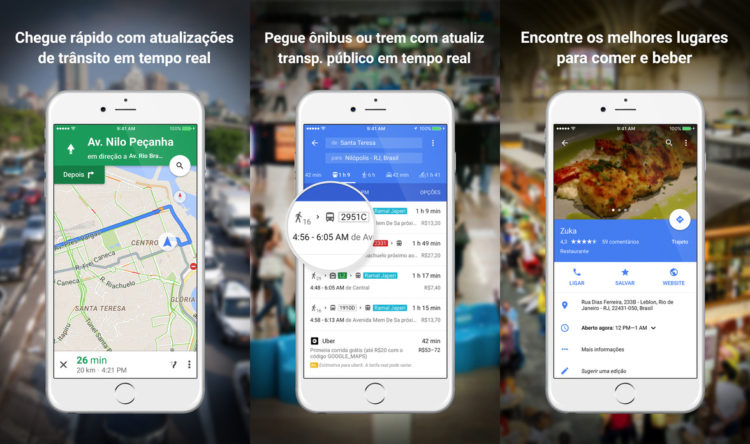 Apps de viagem: Google Maps