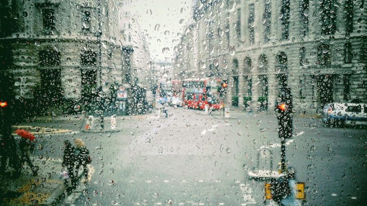 Londres com chuva