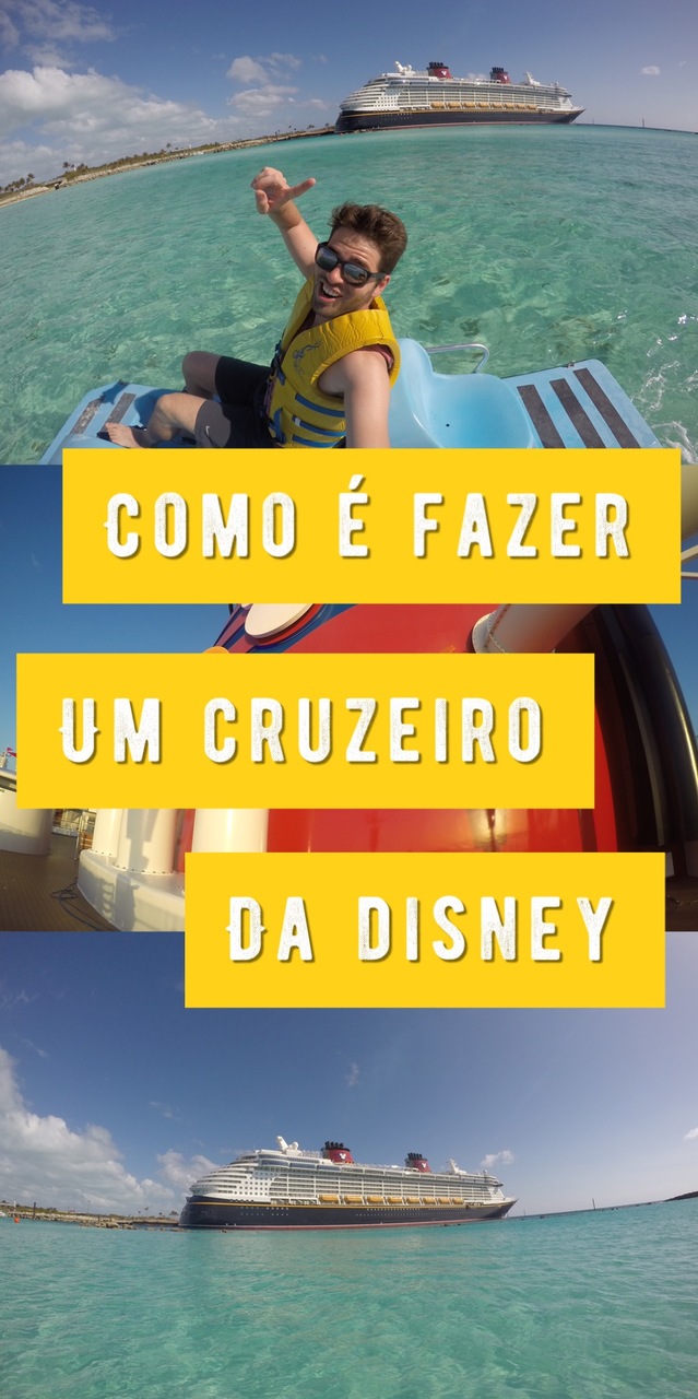 Cruzeiro Disney: como é fazer um cruzeiro em um navio da Disney