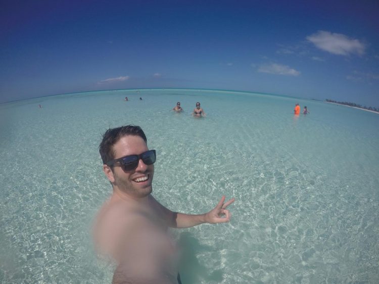 Thiago Khoury nas Bahamas