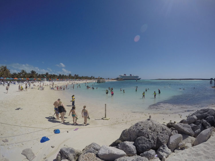 Family Beach em Castway Cay