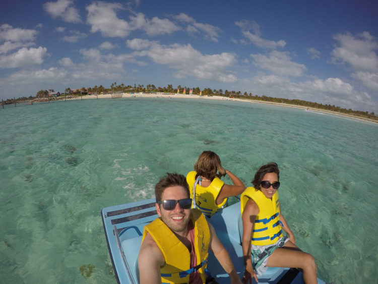 Family Beach em Castway Cay