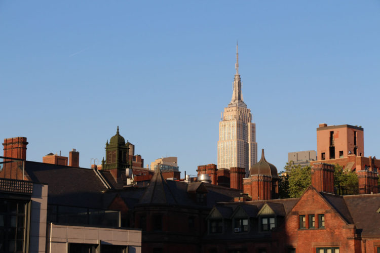 O que fazer em Nova York: Empire State visto do High Line