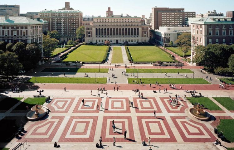 Columbia university em Uptown Manhattan