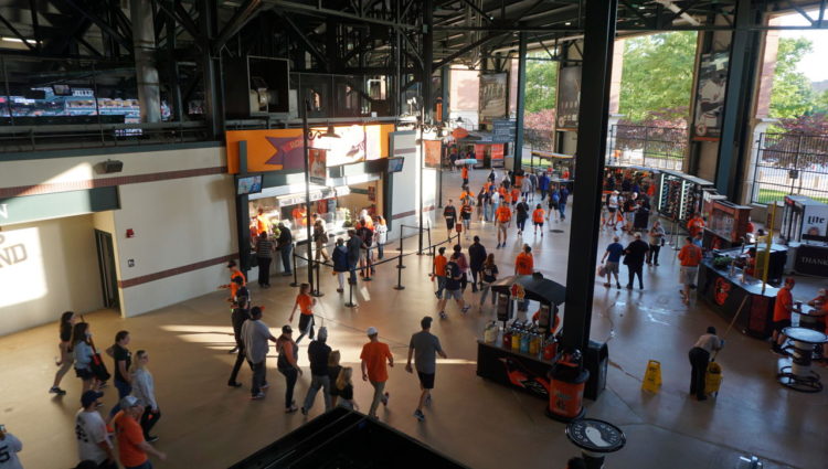 Orioles Park em Camden Yards, Baltimore