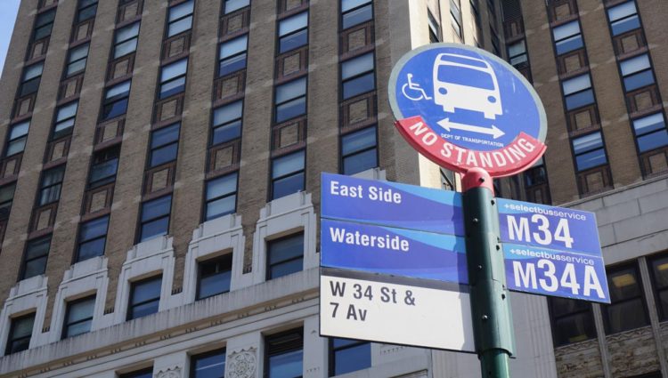 Ônibus em Nova York