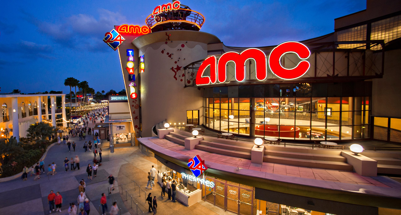 AMC Disney Springs 24 Dine-in Theatre: jantando no cinema