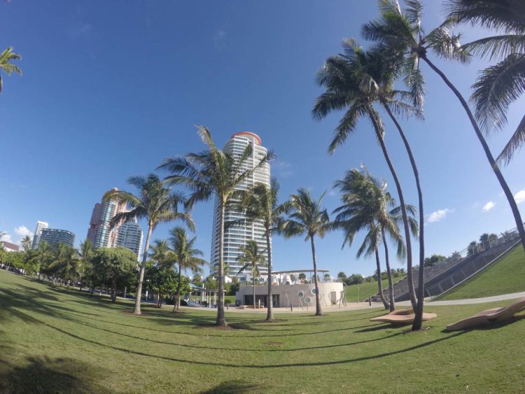 South Pointe Park em Miami Beach