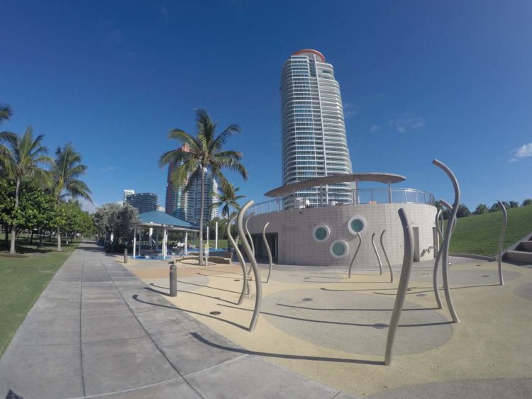 South Pointe Park em Miami Beach
