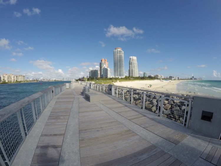 South Pointe Park em Miami Beach