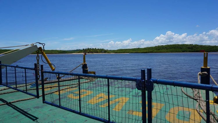 Balsa para Arraial d'Ajuda, Bahia