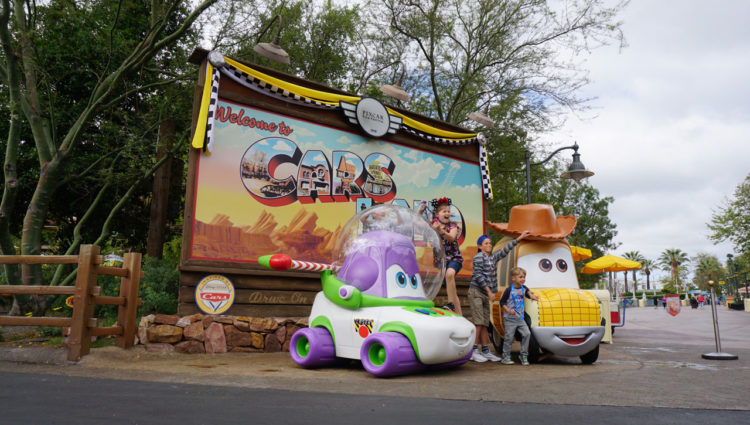 Cars Land no California Adventure, Disneyland