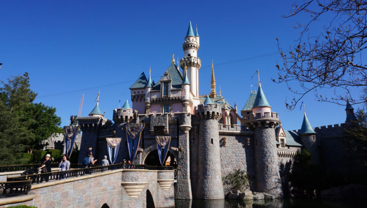 Sleeping Beauty Castle no Disneyland Park