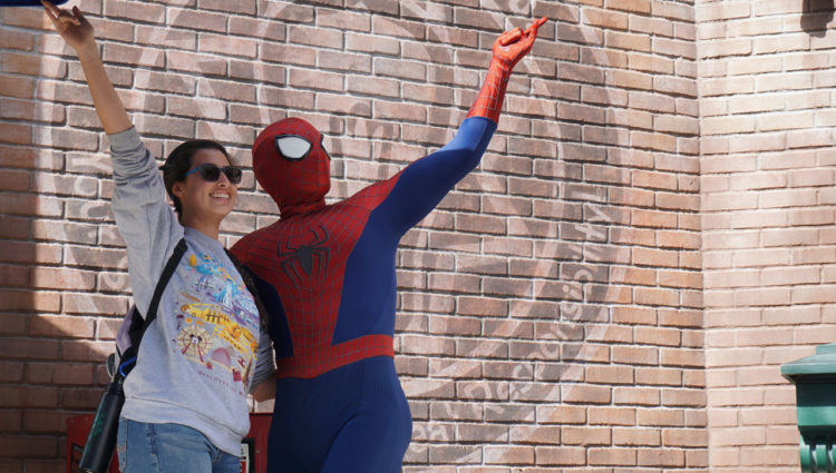 California Adventure Spider-man