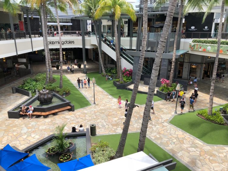 Shopping Ala Moana no Hawaii