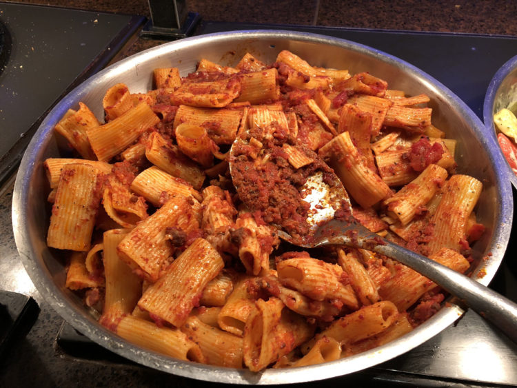 Rigatoni Bolognese