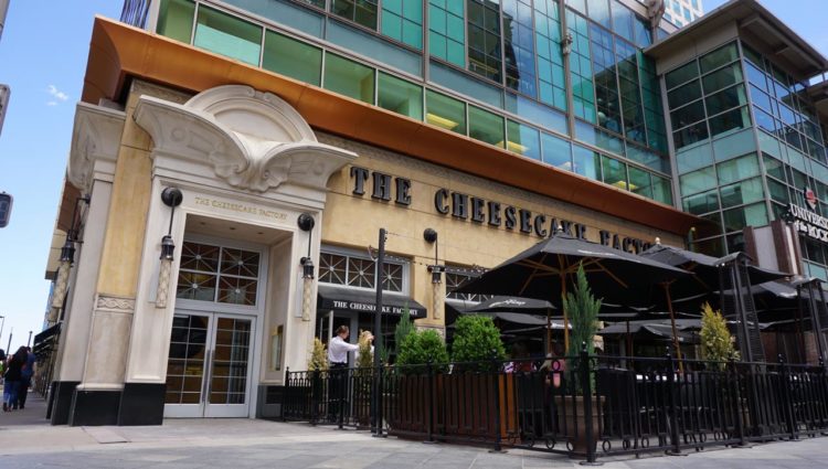 Onde comer em Denver: Cheesecake Factory