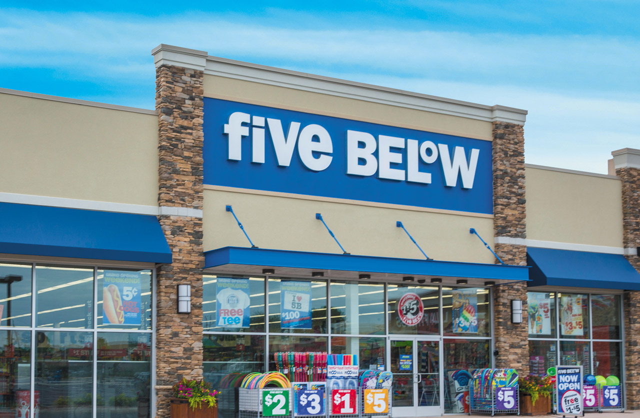 Five Below, tudo por menos de 5 dólares