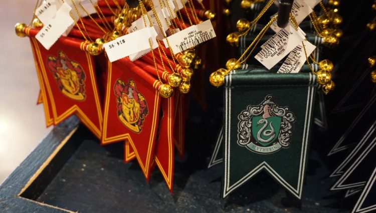 Enfeites de árvore de Natal do Harry Potter