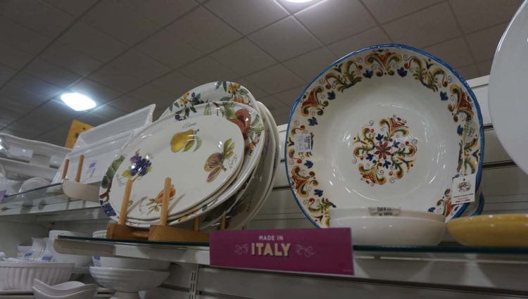 Onde comprar louça italiana