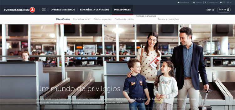 Programa de fidelidade da Turkish Airlines