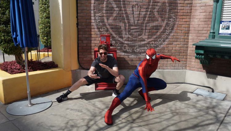 Spider-Man em Hollywood Land