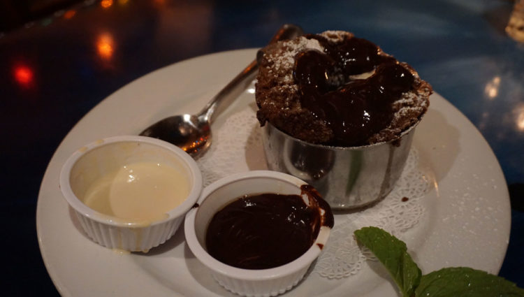 Double Chocolate Bread Pudding Soufflé