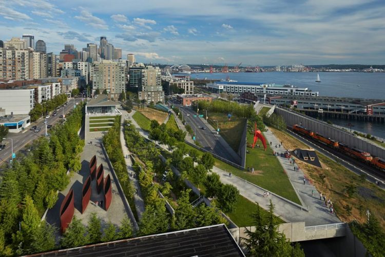 Olympic Sculpture Park em Belltown