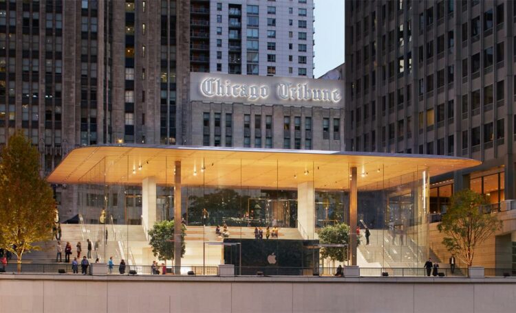 Loja da Apple em Chicago