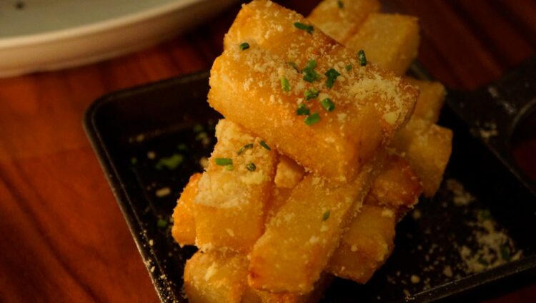 STK Streakhouse: batatas fritas trufadas