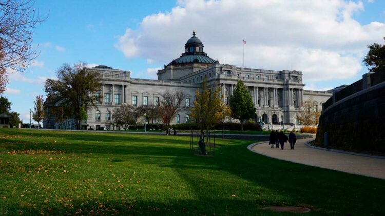 Library of Congress em Washington DC