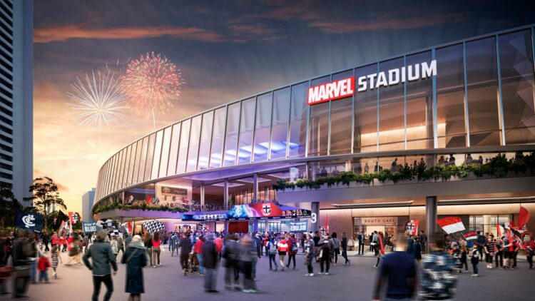 Marvel Stadium em Melbourne