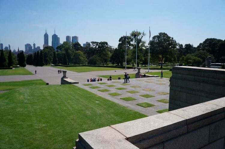 Shrine of Remembrance: ponto turístico de Melbourne