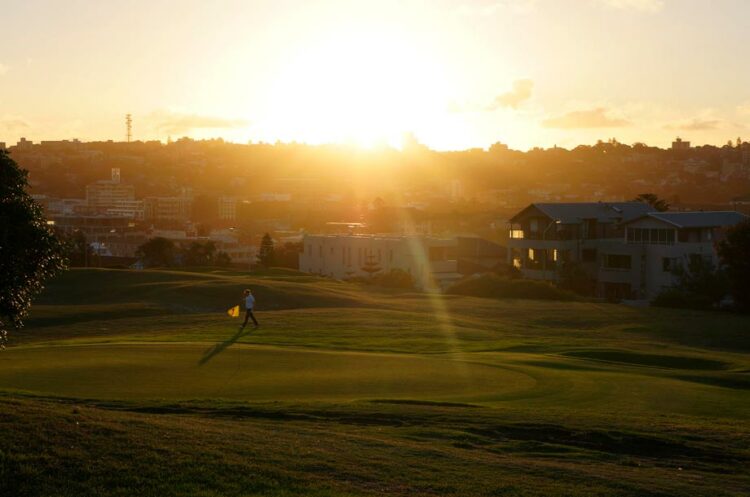 Pôr do sol em North Bondi