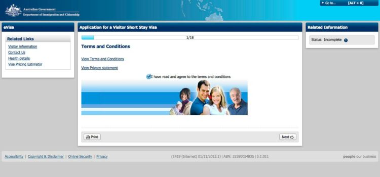Como tirar o visto australiano pela internet: passo a passo