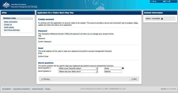 Como tirar o visto australiano pela internet: passo a passo