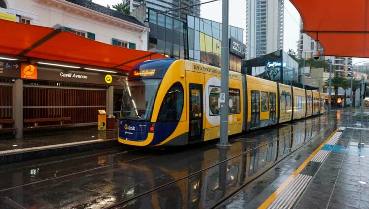 Como é o transporte público de Gold Coast