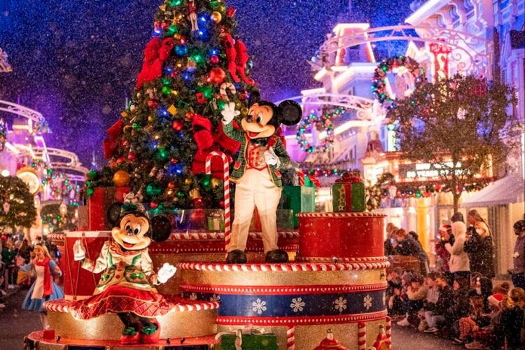 Calendário de eventos nos parques de Orlando: Mickey's Very Merry Christmas Party em Magic Kingdom
