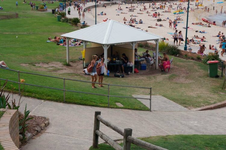 Churrasqueiras em Bronte Beach, Sydney