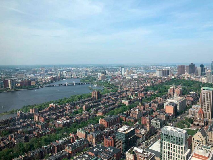 Skywalk Observatory: o observatório de Boston