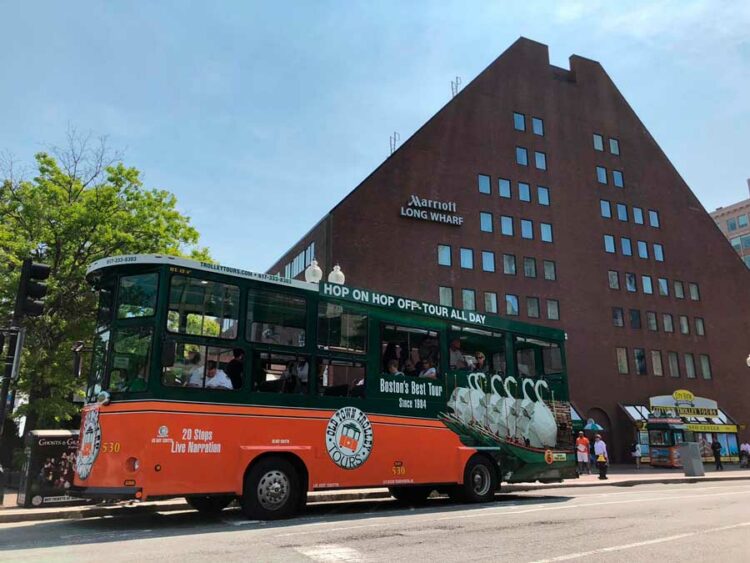 O que fazer em Boston: Old Town Trolley