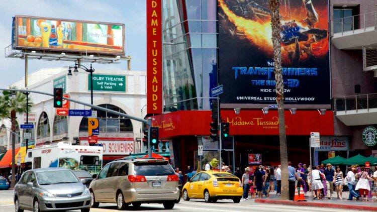 MAdame Tussauds na Hollywood Boulevard