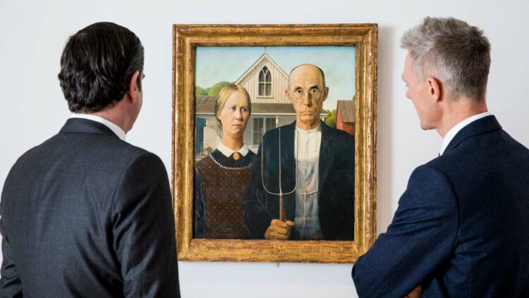 O que fazer em Chicago: ver o quadro American Gothic's no Art Institute of Chicago